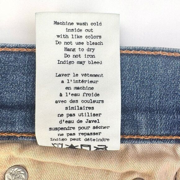 Rag & Bone Clean Lily Dale Skinny Ankle Jeans - Picture 12 of 12